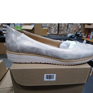 Naturalizer Soul Women's Idea-Ballet Ballet Flat Gold 10 M